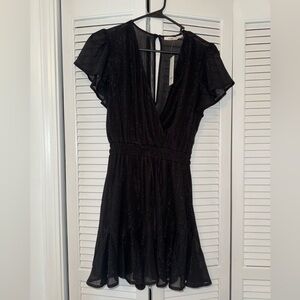 Francesca’s Sparkly Black Dress